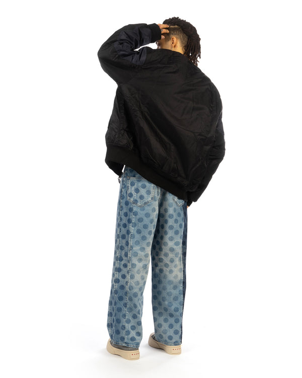 FACETASM | x AVIREX x DOGS Bug MA-1 Jacket Black - Concrete