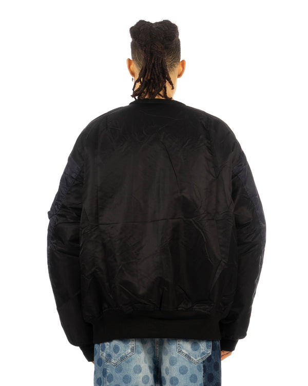 FACETASM | x AVIREX x DOGS Bug MA-1 Jacket Black - Concrete