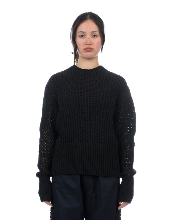 Hope | Unisex Lynx Sweater Black - Concrete