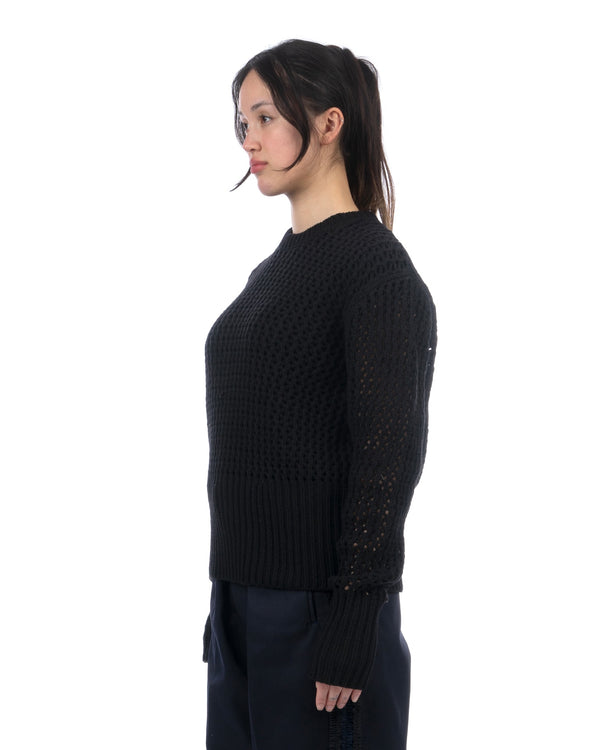 Hope | Unisex Lynx Sweater Black - Concrete