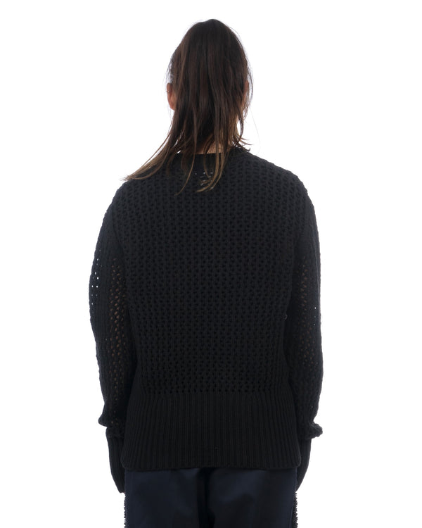 Hope | Unisex Lynx Sweater Black - Concrete