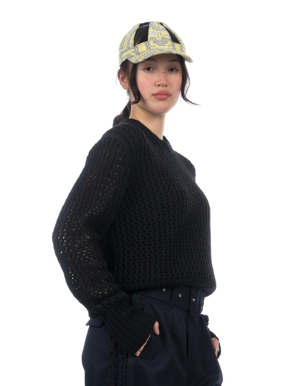 Hope | Unisex Lynx Sweater Black - Concrete