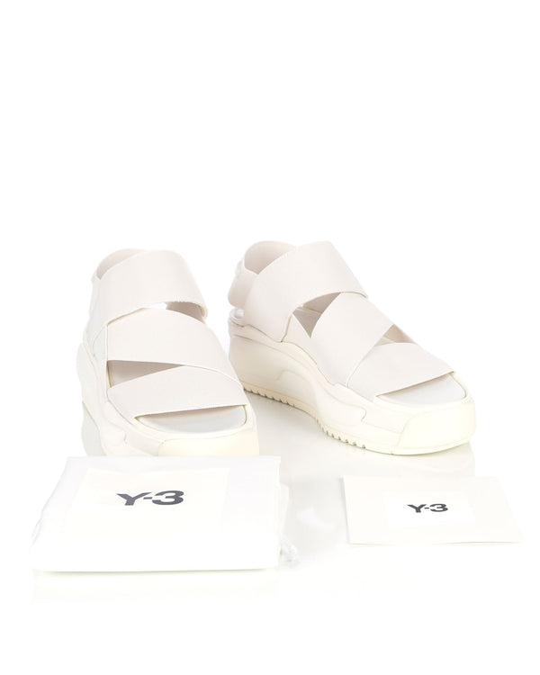 adidas Y-3 | Rivalry Sandal Off White - Concrete