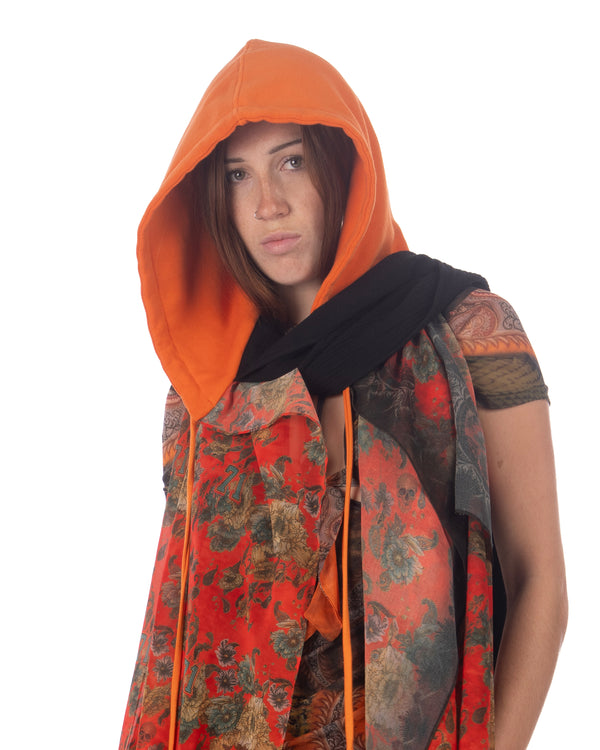 OTTOLINGER | Foulard Hood Orange Print