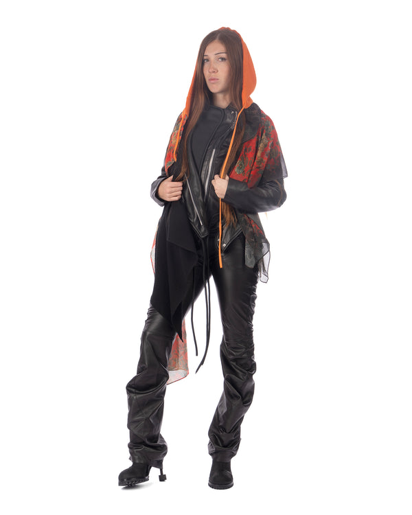 OTTOLINGER | Foulard Hood Orange Print