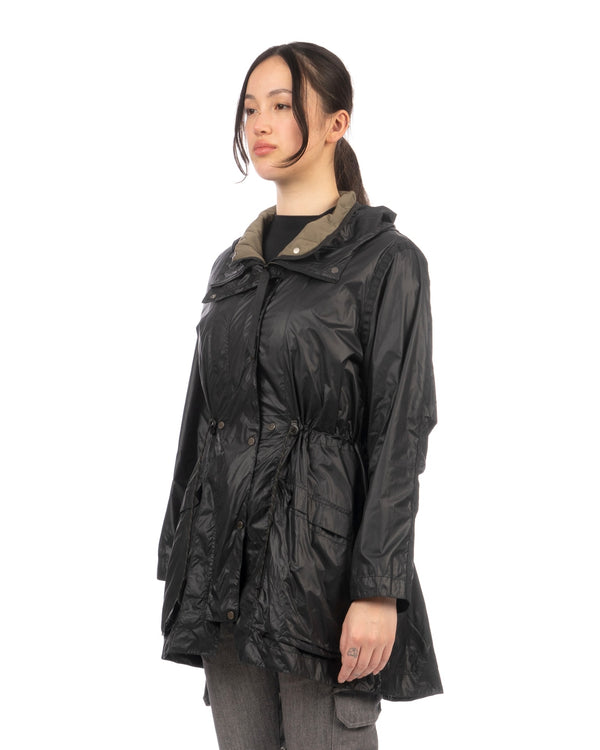 Christopher Raeburn | W Pop Out Parka Black - Concrete