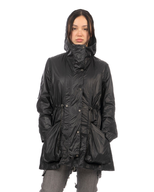 Christopher Raeburn | W Pop Out Parka Black - Concrete