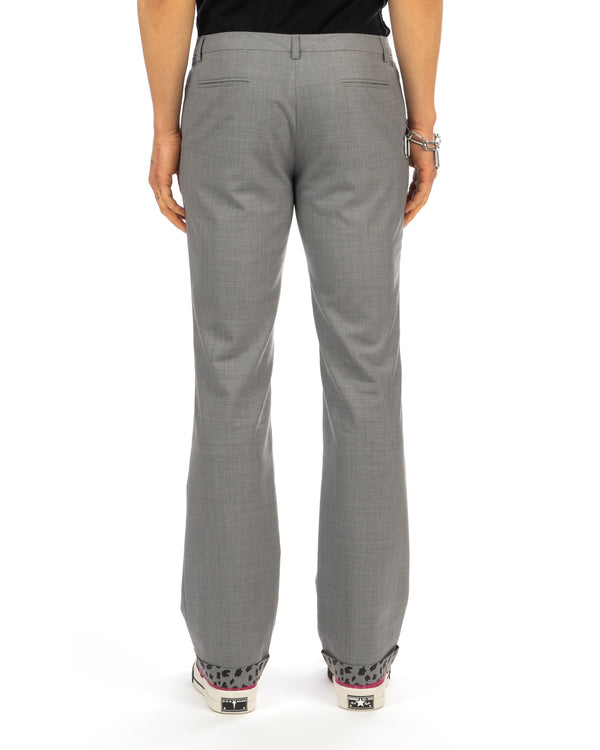 Buddhist Punk | 'Pantherline' Wool Pants Grey - Concrete