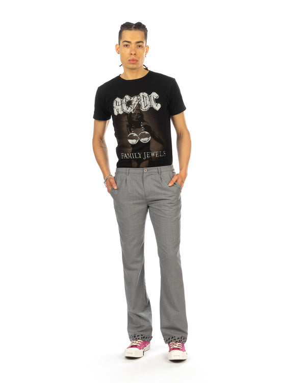 Buddhist Punk | 'Pantherline' Wool Pants Grey - Concrete