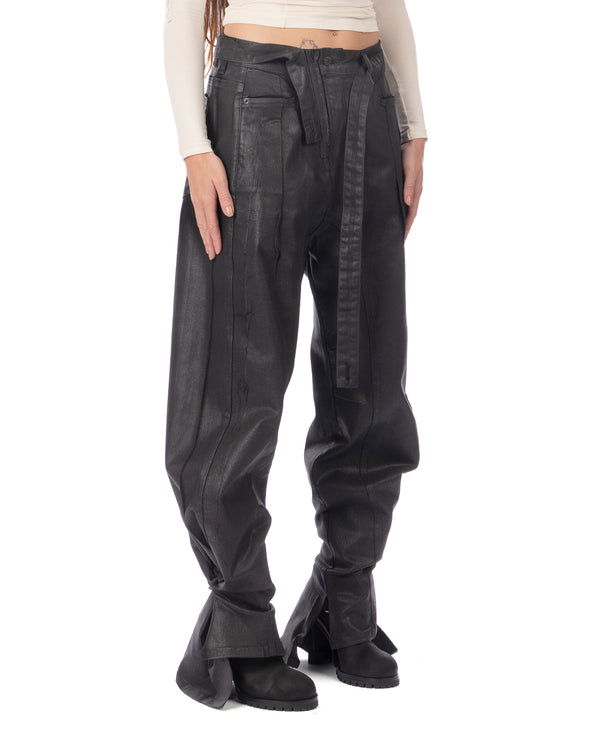 OTTOLINGER | Glazed Baggy Jeans Black - Concrete
