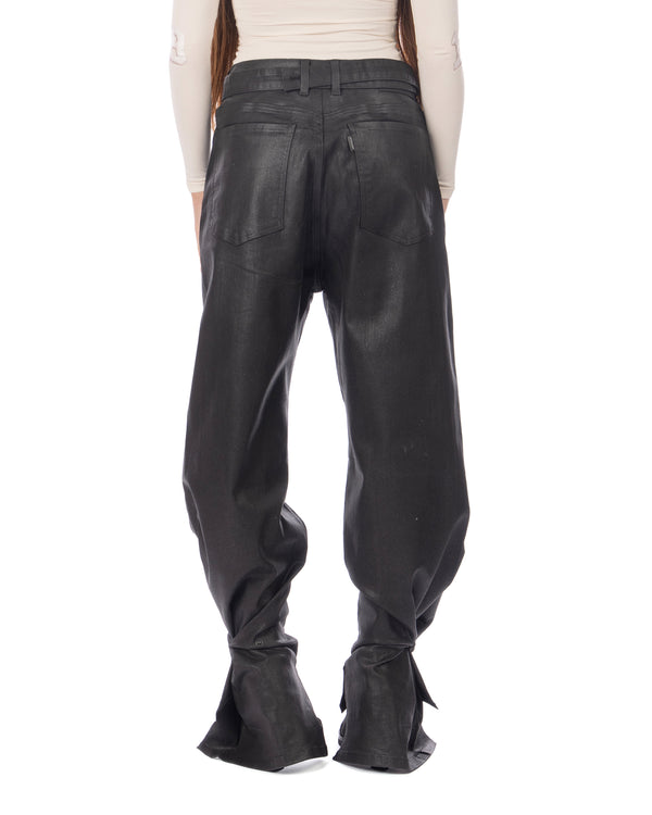 OTTOLINGER | Glazed Baggy Jeans Black - Concrete