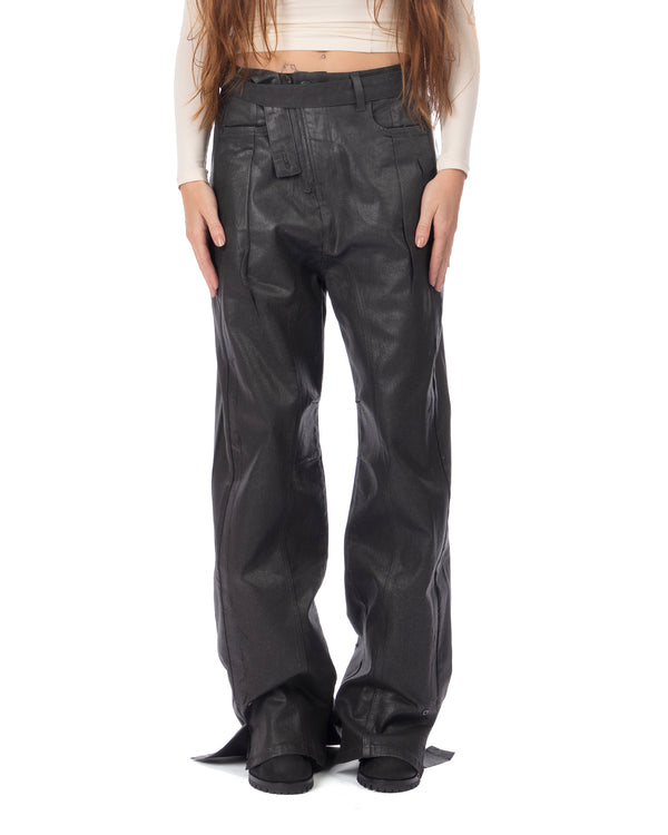 OTTOLINGER | Glazed Baggy Jeans Black - Concrete