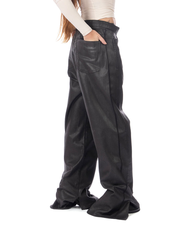 OTTOLINGER | Glazed Baggy Jeans Black - Concrete
