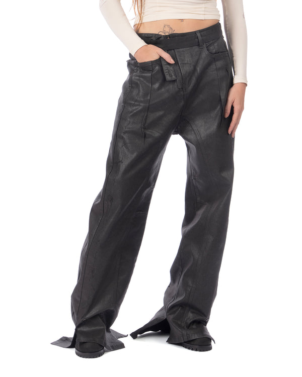 OTTOLINGER | Glazed Baggy Jeans Black - Concrete