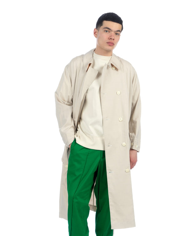 Haversack | Ox Atelier Coat Beige - Concrete