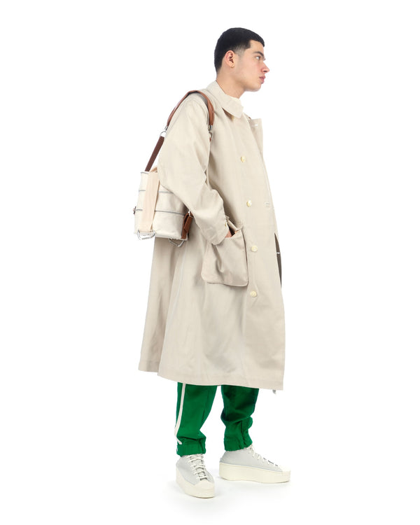 Haversack | Ox Atelier Coat Beige - Concrete
