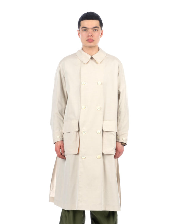 Haversack | Ox Atelier Coat Beige - Concrete