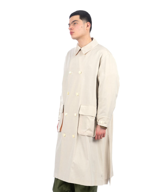 Haversack | Ox Atelier Coat Beige - Concrete