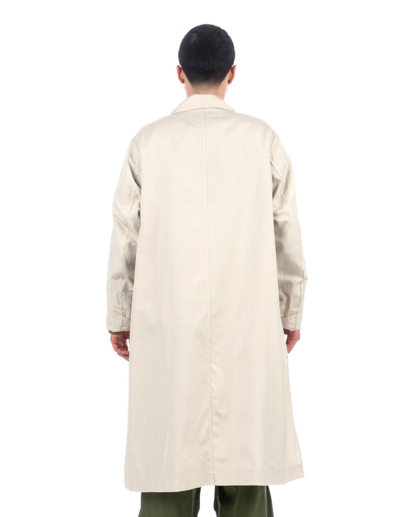 Haversack | Ox Atelier Coat Beige - Concrete