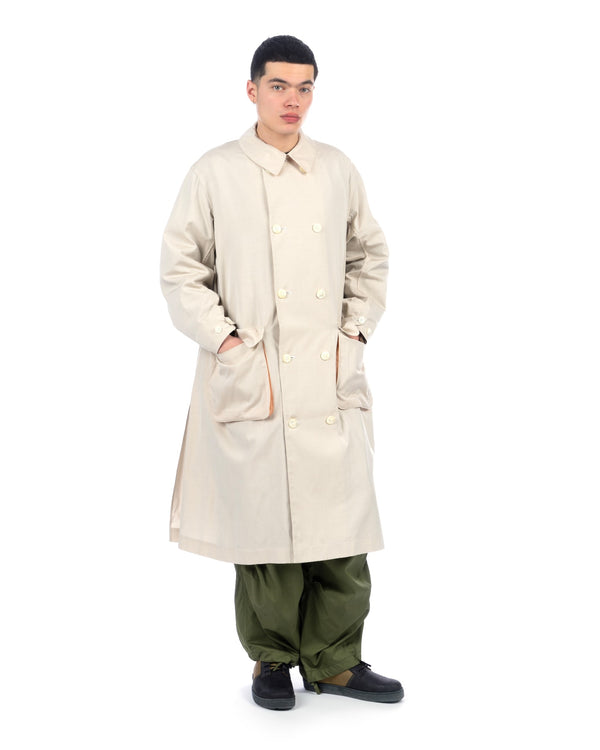 Haversack | Ox Atelier Coat Beige - Concrete