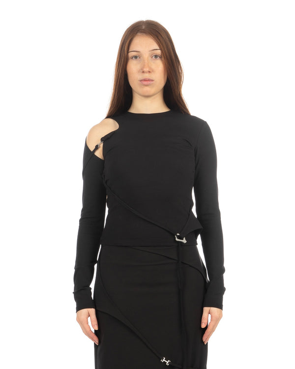 Heliot Emil | Etheria Top Black - Concrete