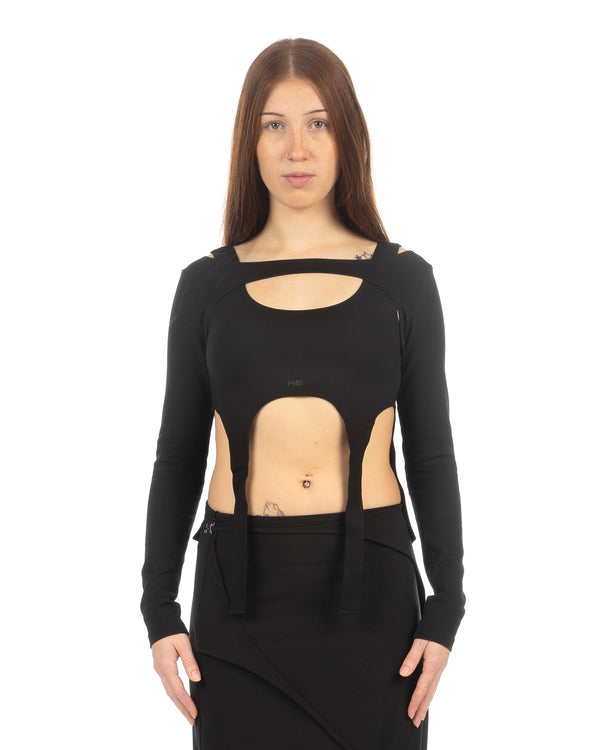 Heliot Emil | Arid Harness Top Black - Concrete
