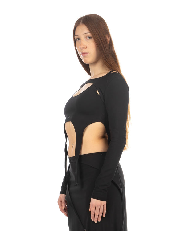 Heliot Emil | Arid Harness Top Black - Concrete