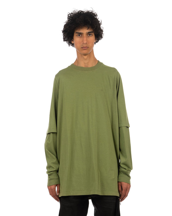 DRKSHDW by Rick Owens | Hustler LS T-Shirt Sage - Concrete
