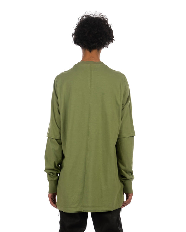 DRKSHDW by Rick Owens | Hustler LS T-Shirt Sage - Concrete