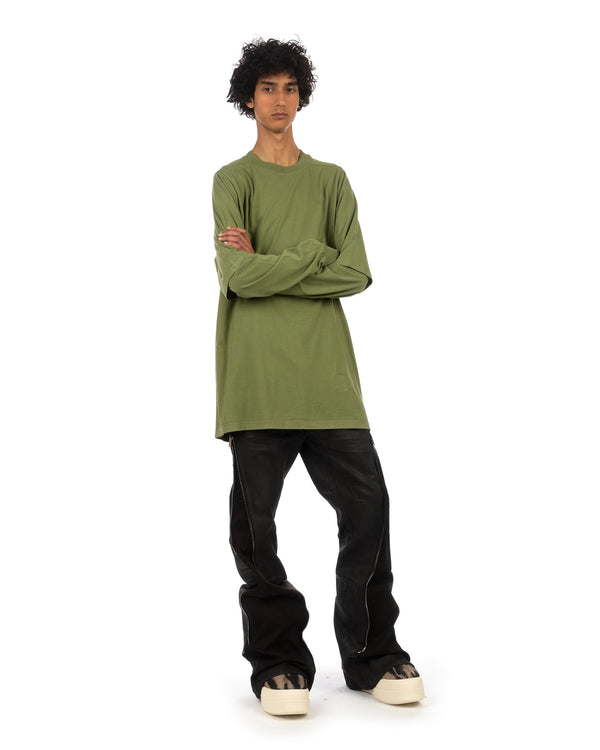 DRKSHDW by Rick Owens | Hustler LS T-Shirt Sage - Concrete
