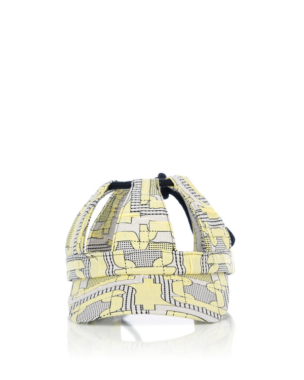 Henrik Vibskov | Box Cap Yellow Black Fold - Concrete