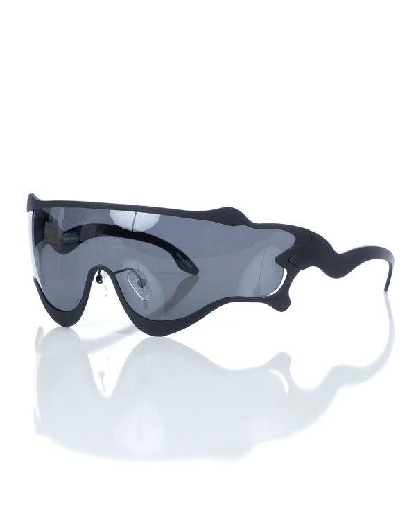 Henrik Vibskov | Octane Sunglasses Black - Concrete