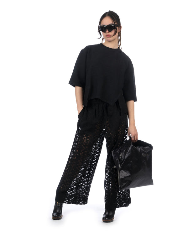 Henrik Vibskov | Waybill Pant Broken Black Box - Concrete