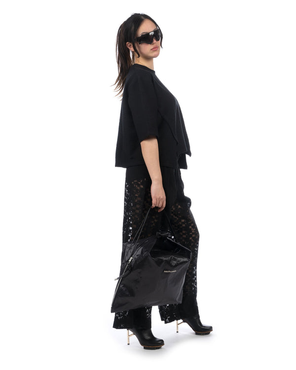 Henrik Vibskov | Waybill Pant Broken Black Box - Concrete
