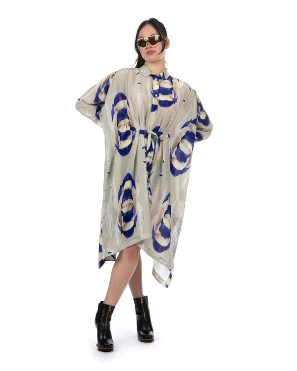 Henrik Vibskov | Square Dress Match Beige Gloves - Concrete