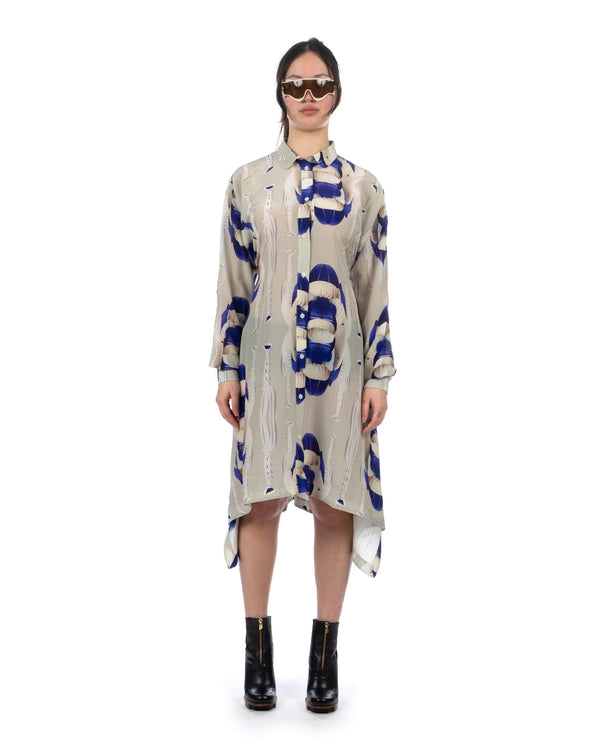 Henrik Vibskov | Square Dress Match Beige Gloves - Concrete