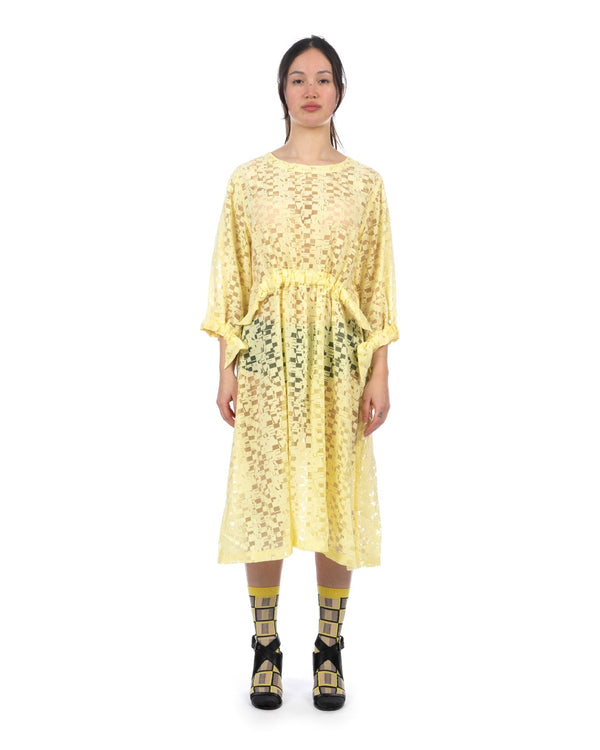 Henrik Vibskov | Full Bulk Dress Broken Yellow Box - Concrete