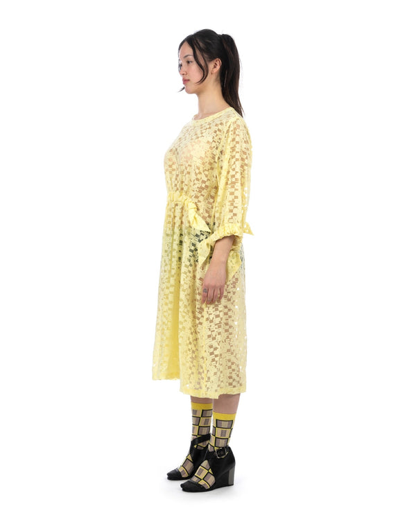 Henrik Vibskov | Full Bulk Dress Broken Yellow Box - Concrete