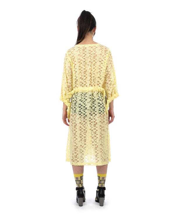 Henrik Vibskov | Full Bulk Dress Broken Yellow Box - Concrete