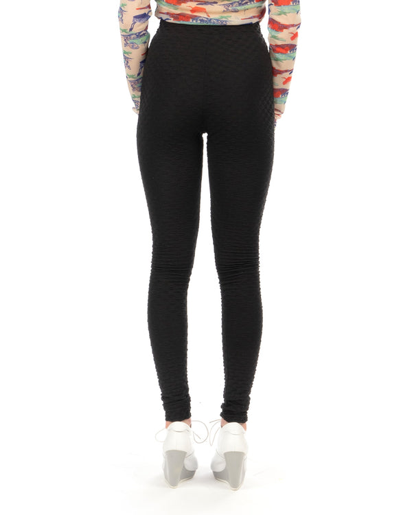 Henrik Vibskov | Honey Leggings Black Bubble - Concrete
