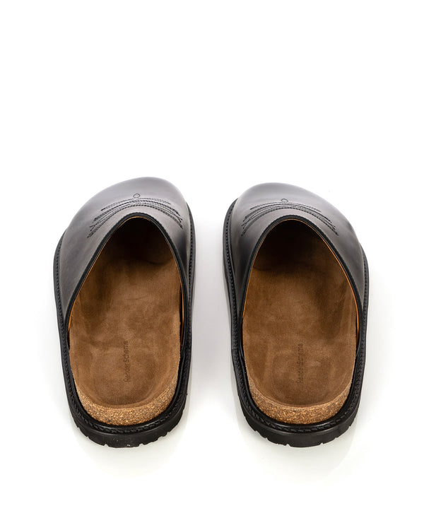 Hender Scheme | Comfy Cheak Mule Black - Concrete