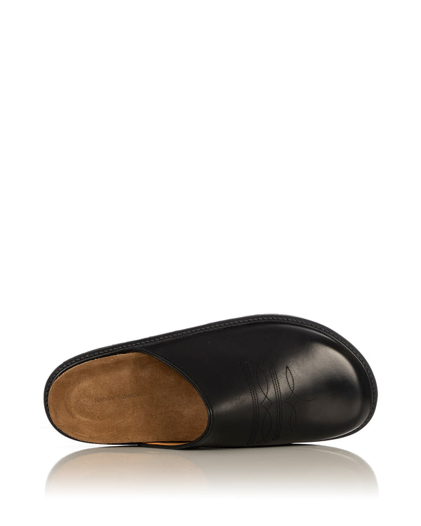 Hender Scheme | Comfy Cheak Mule Black - Concrete