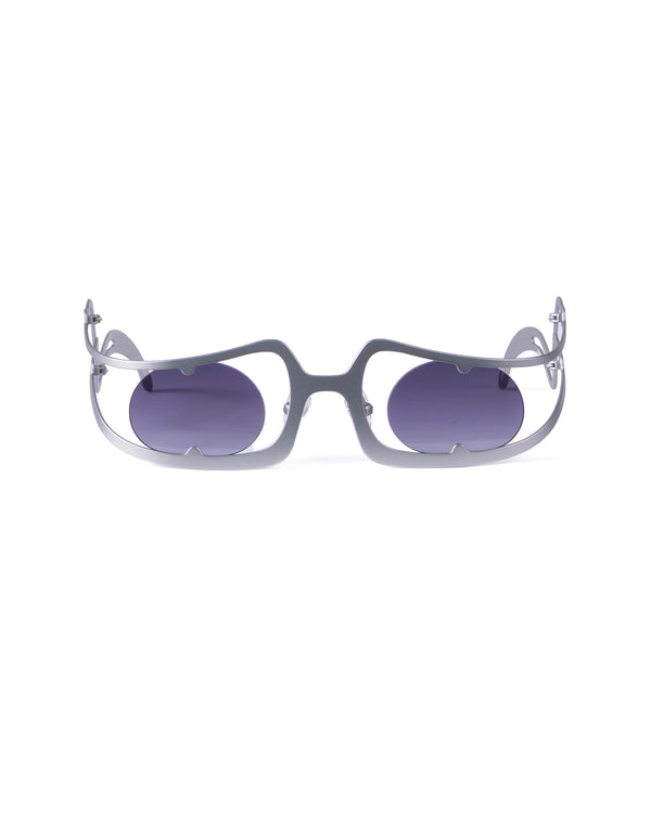 Henrik Vibskov | Robyn Glasses Metallic - Concrete