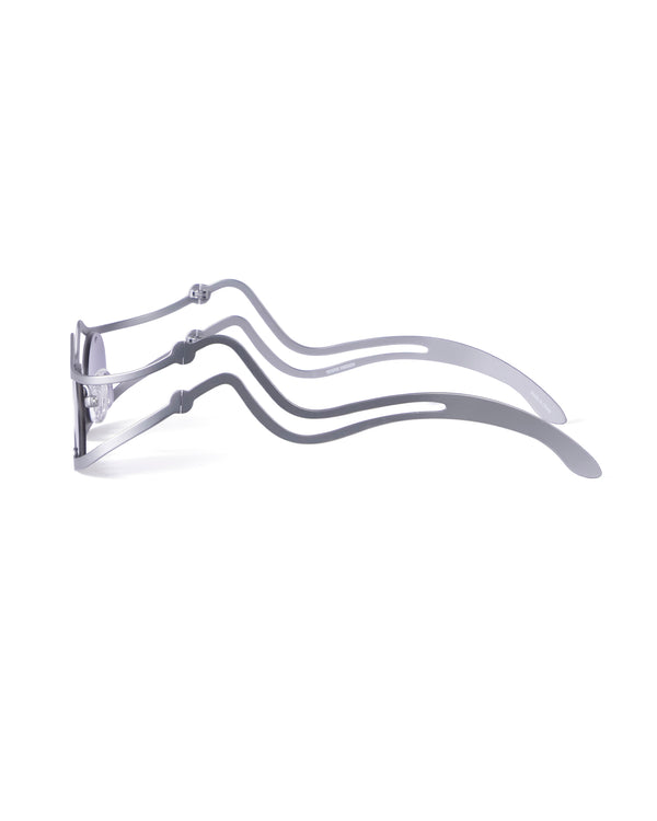 Henrik Vibskov | Robyn Glasses Metallic - Concrete