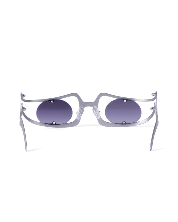 Henrik Vibskov | Robyn Glasses Metallic - Concrete