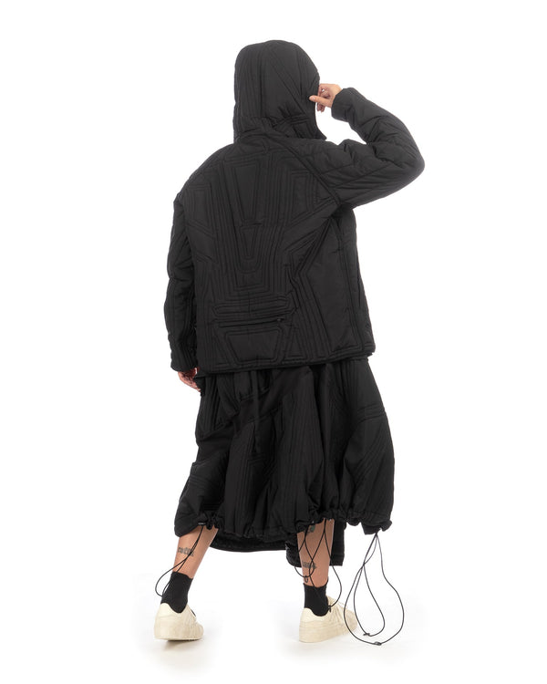 adidas Y-3 | U Quilted Jacket Black - Concrete