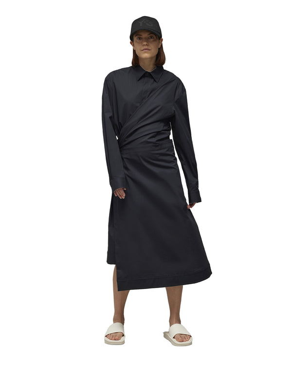 adidas Y-3 | Shirt Dress Black - IN8682 - Concrete