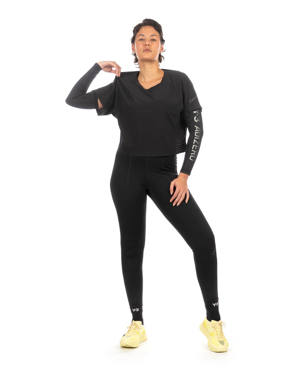 adidas Y-3 | W Running Tights Black - IQ0426 - Concrete