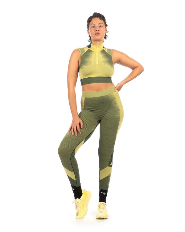 adidas Y-3 | W Engineered Crop Top Blush Yellow - IQ2151 - Concrete