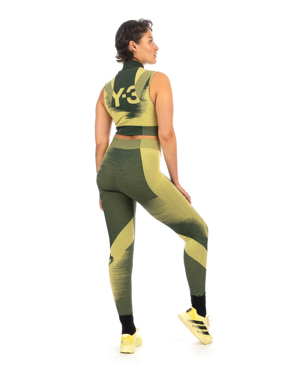 adidas Y-3 | W Engineered Crop Top Blush Yellow - IQ2151 - Concrete